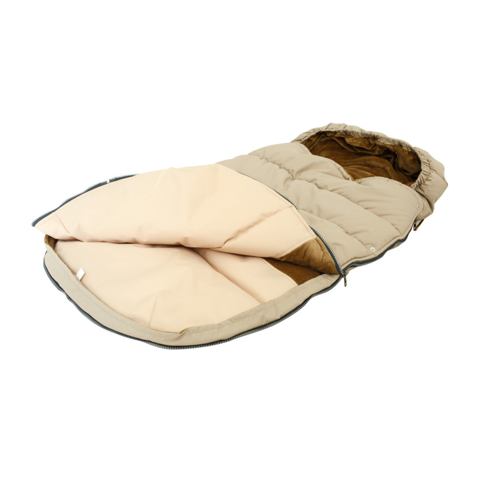 Зимний конверт в коляску, Бежевый