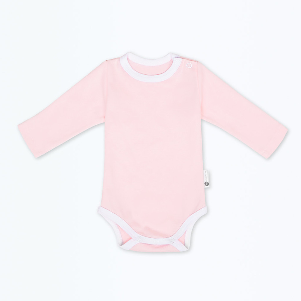 Боди с длинным рукавом, Rose Quartz