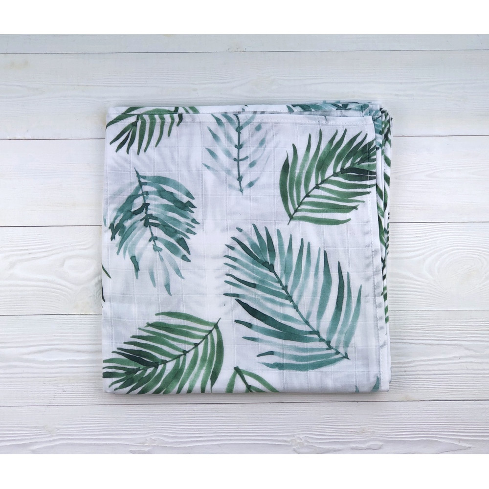 Муслиновая пеленка "Пальмовая ветвь"