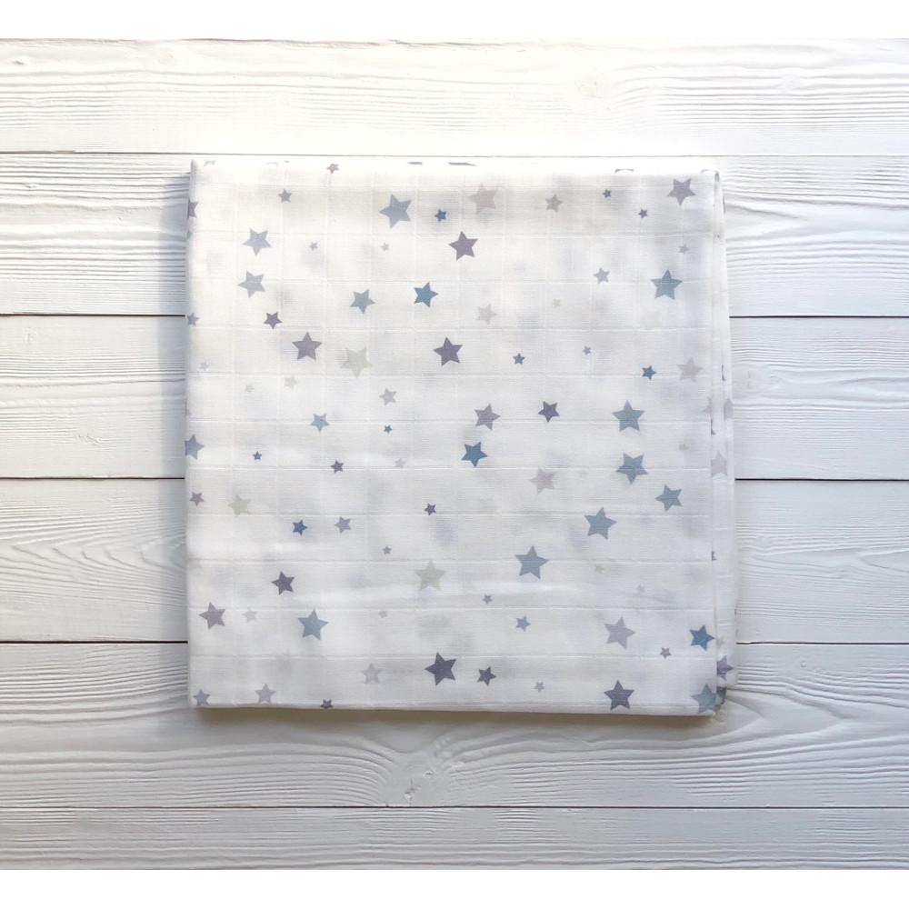 Муслиновая пеленка "Stars"