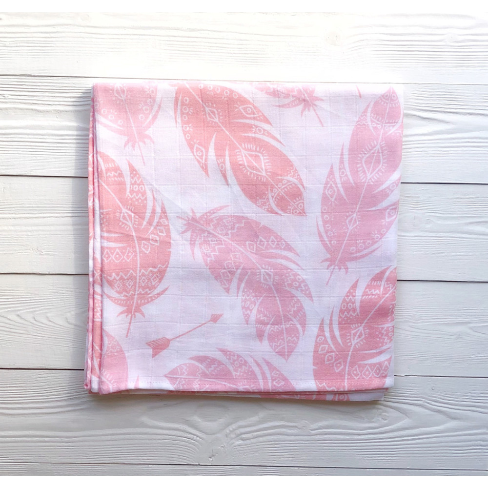 Муслиновая пеленка "Перышко"