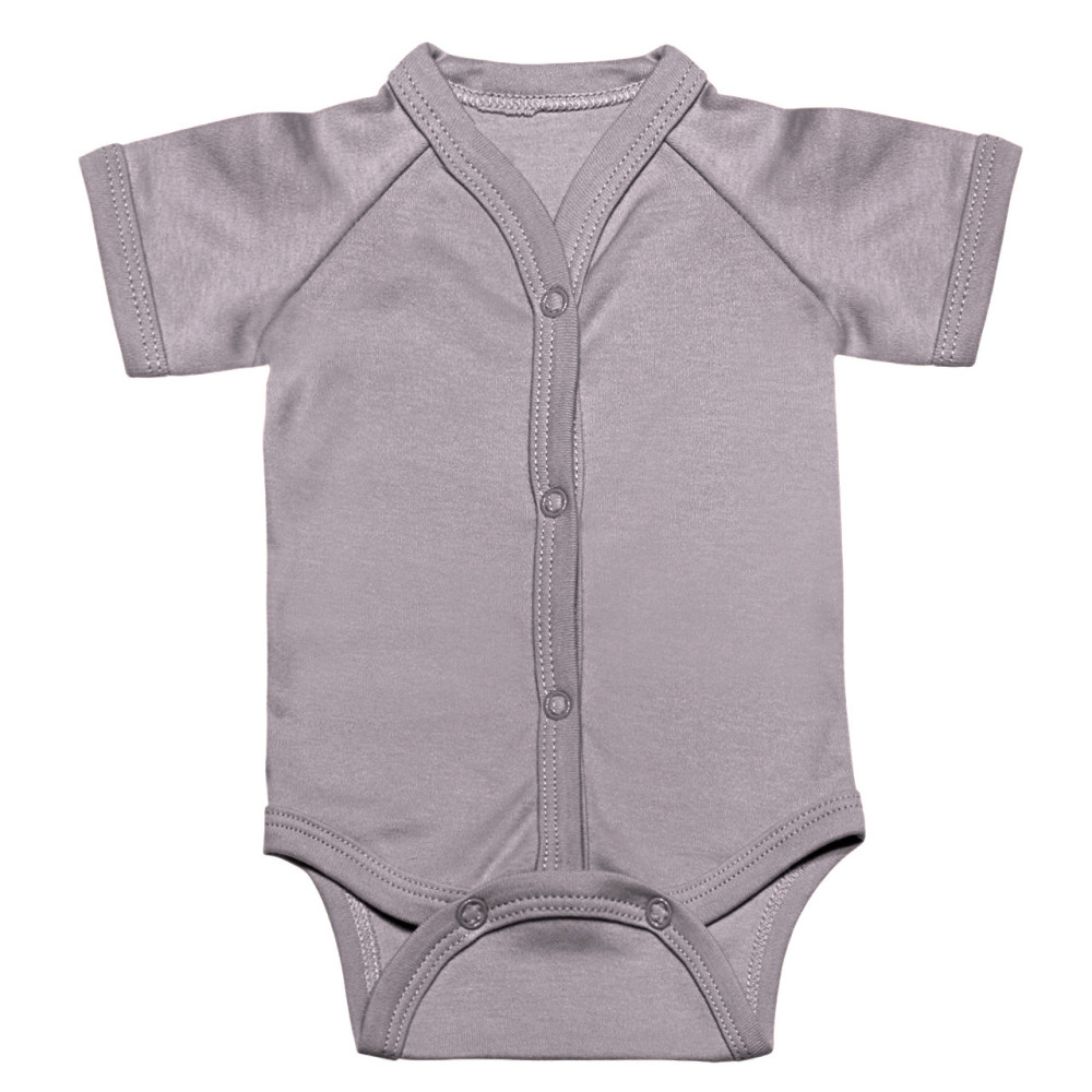 Боди на кнопочках "Cotton", Серый