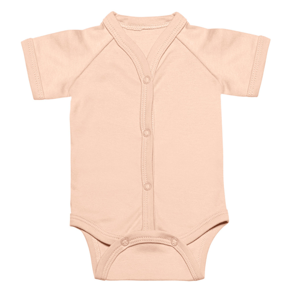 Боди на кнопочках "Cotton", Светлый персик