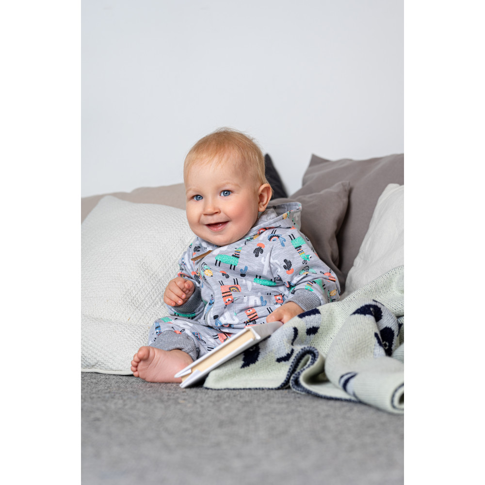 Комбинезон из облегченного футера, Ламы