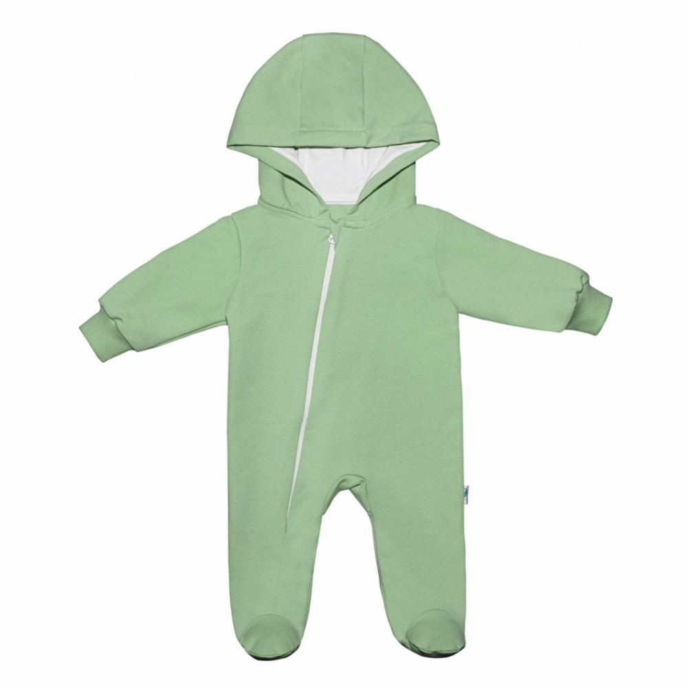 Комбинезон из облегченного футера, Зеленое яблоко