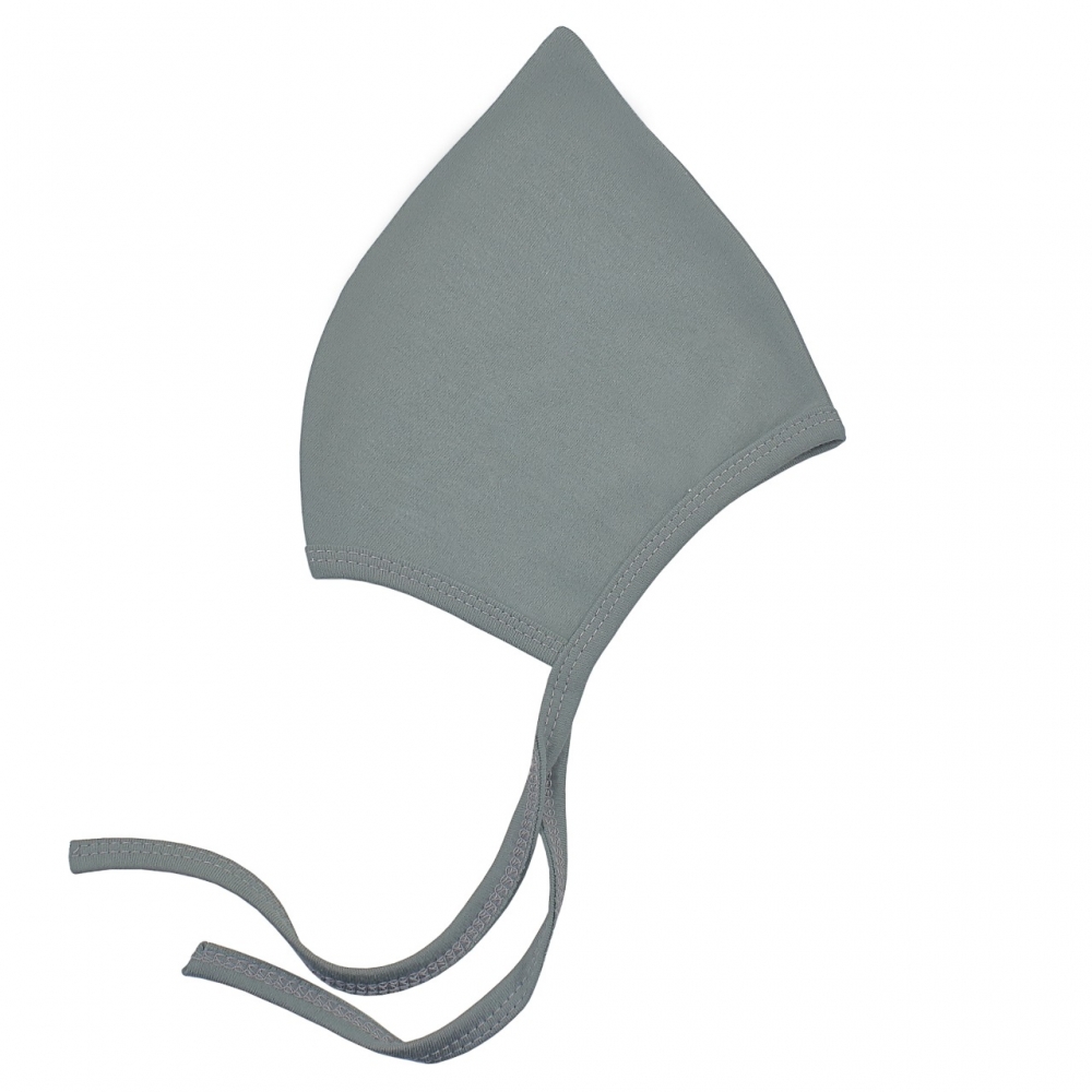 Шапочка для новорожденного "Гномик", Темно-зеленая