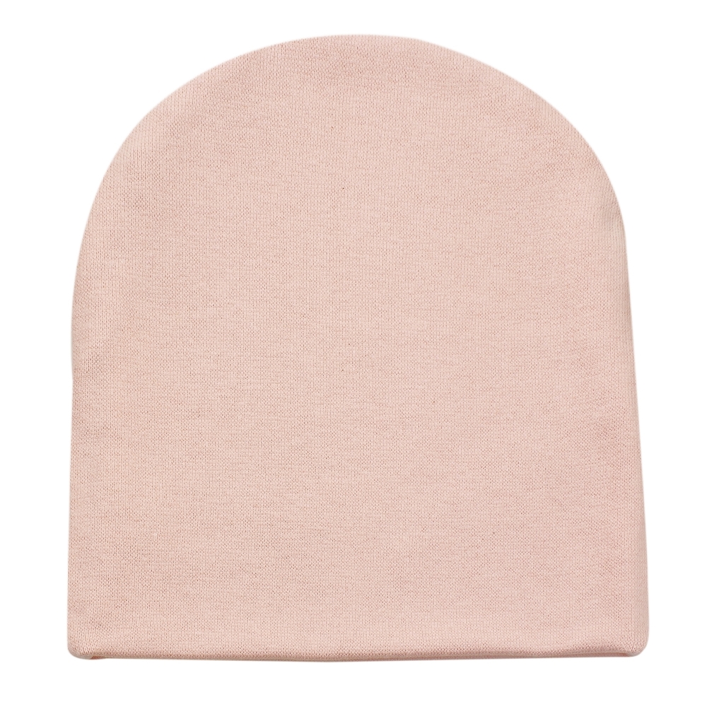 Двухслойная шапочка из рибаны, Пудра