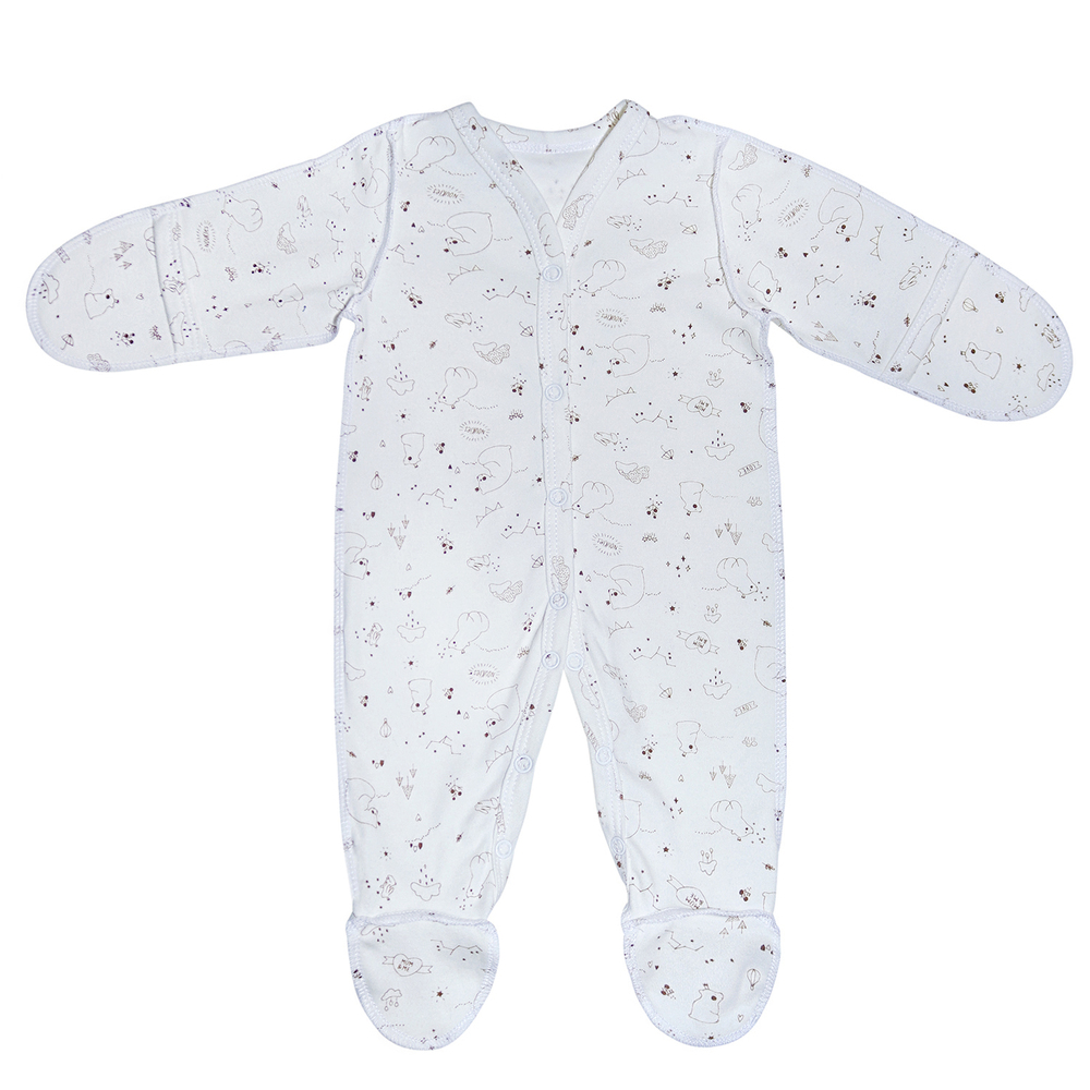 Слип для новорожденного "Cotton", Мишки