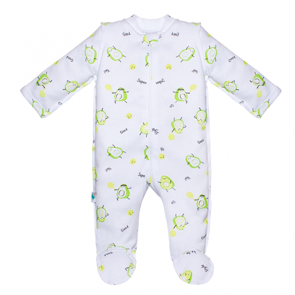 Слип на молнии "Cotton", Авокадо