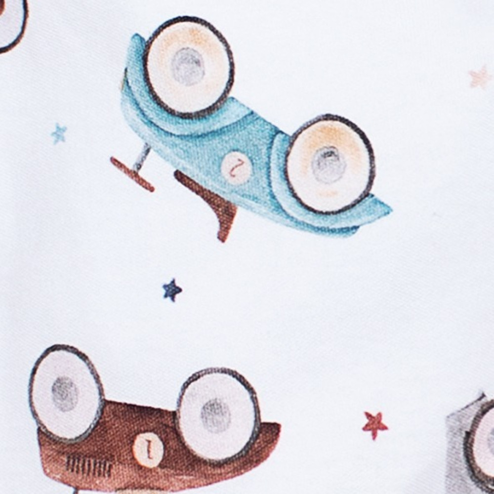 Слип на кнопочках "Cotton", Машинки