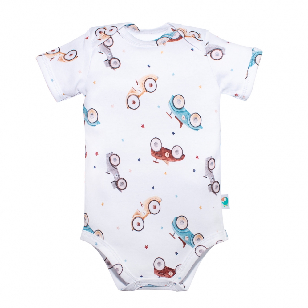 Боди-лодочка "Машинки"