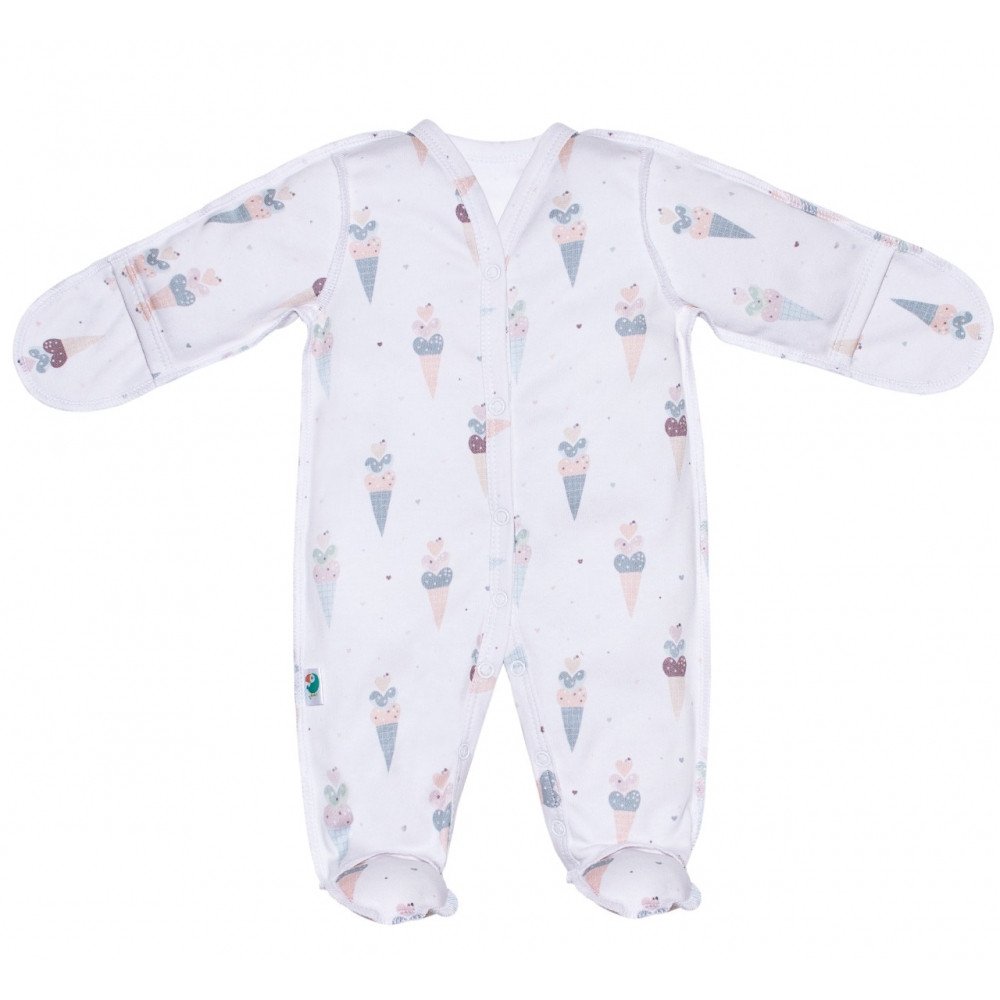 Слип на кнопочках "Cotton", Мороженое