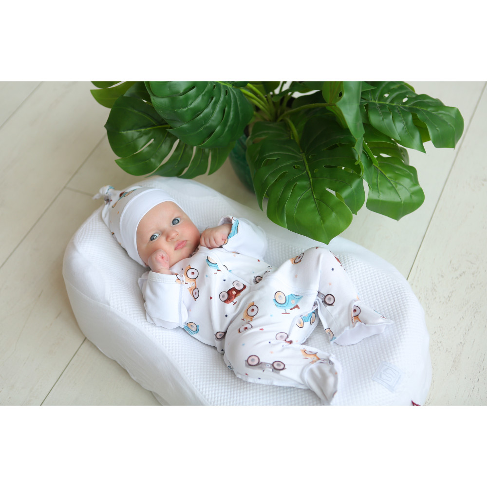 Слип на молнии "Cotton", Машинки