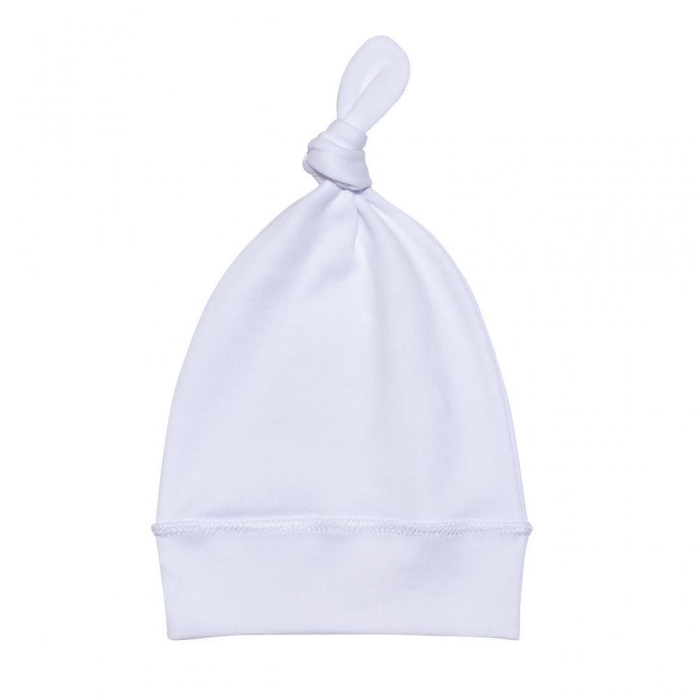 Шапочка-узелок "Cotton", Белый