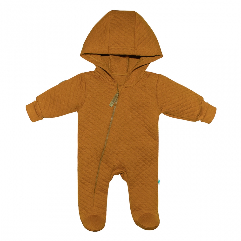 Комбинезон из капитония на молнии, Светлая карамель