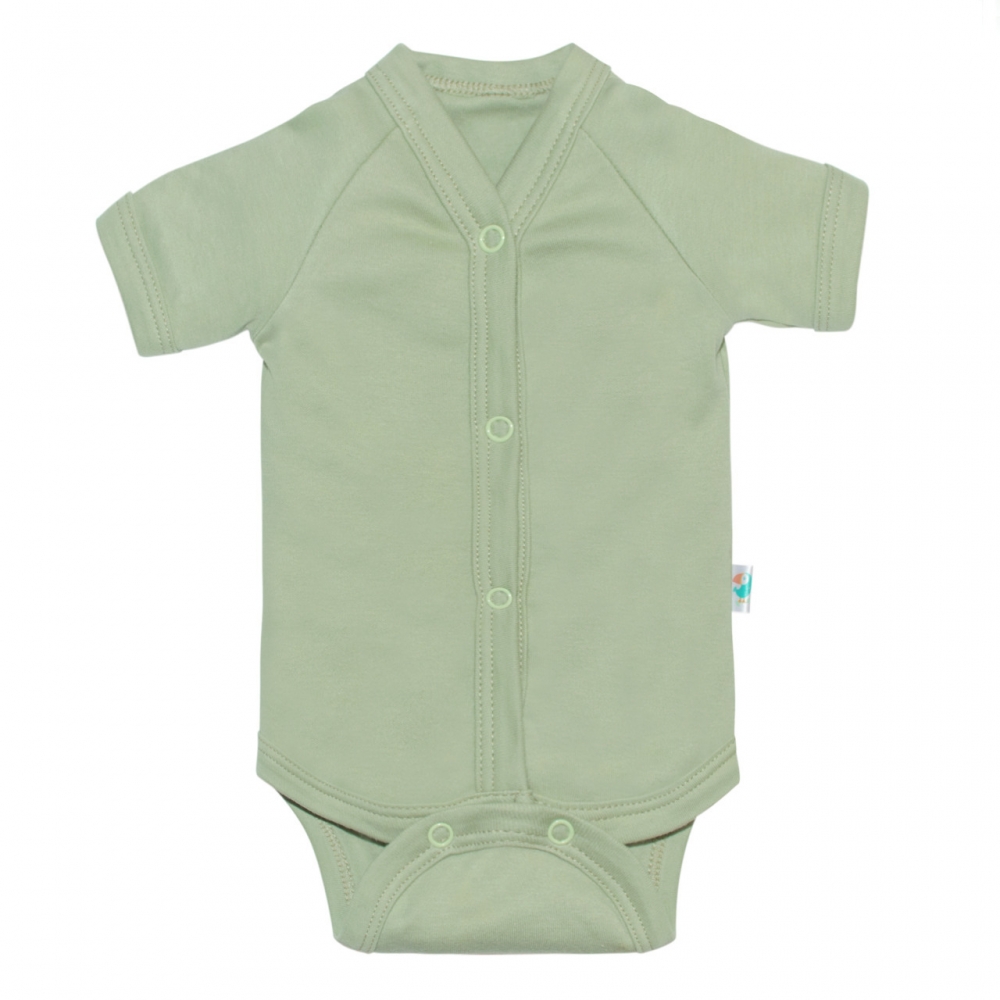 Боди на кнопочках "Cotton", Хаки