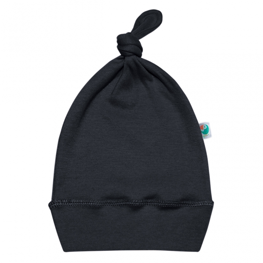 Шапочка-узелок "Cotton", Черный
