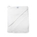 Махровое полотенце с уголком + платочек, Экрю