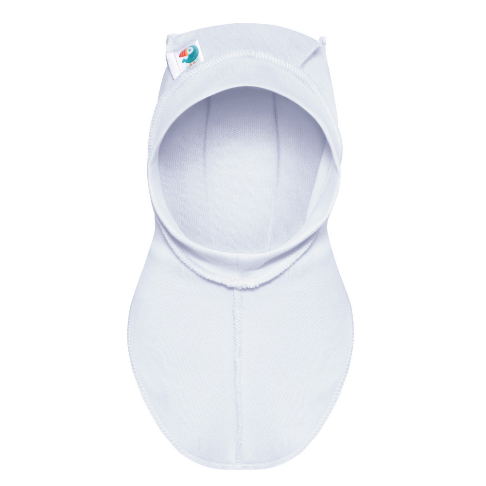 Трикотажный шлем, Белый