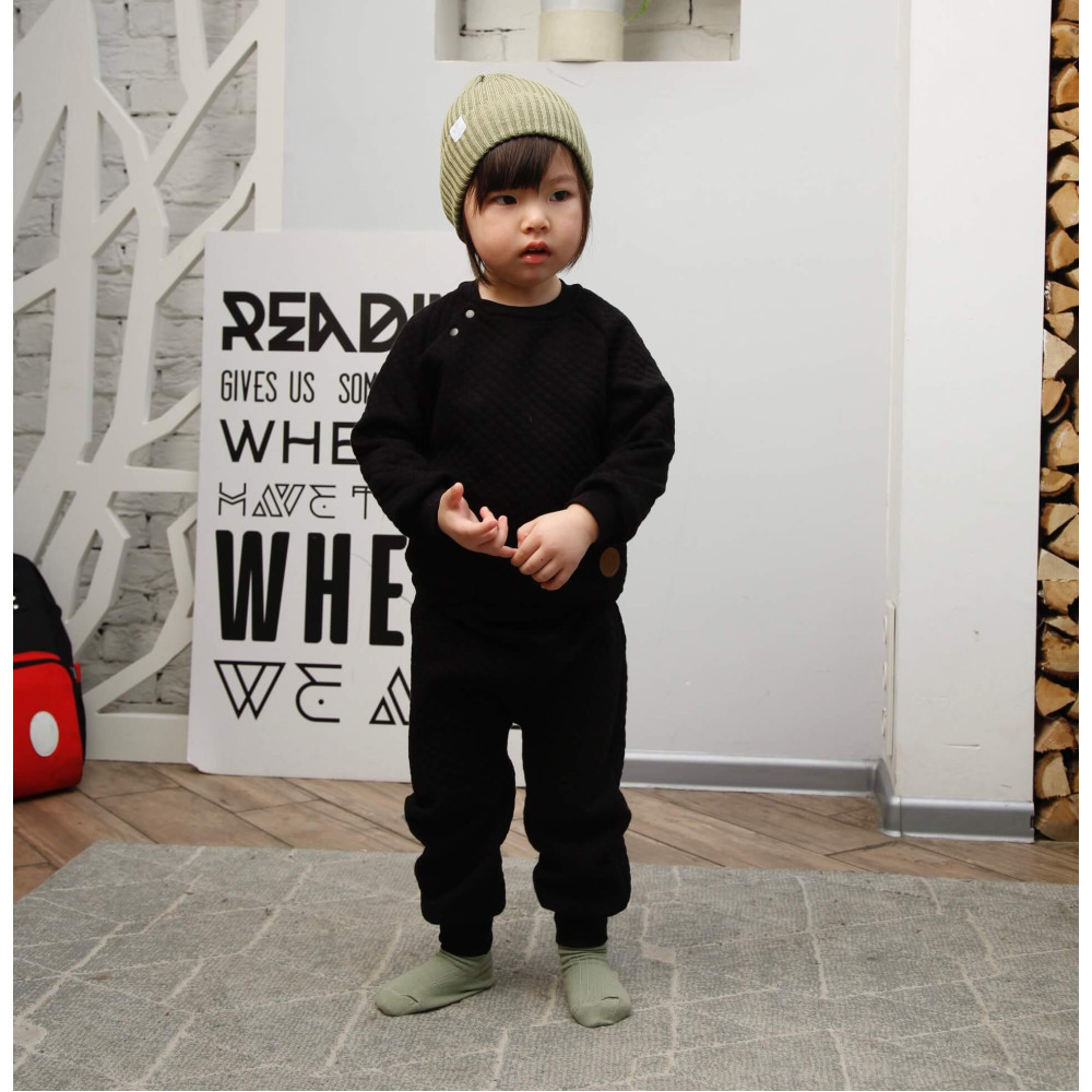 Свитшот из капитония, Черный