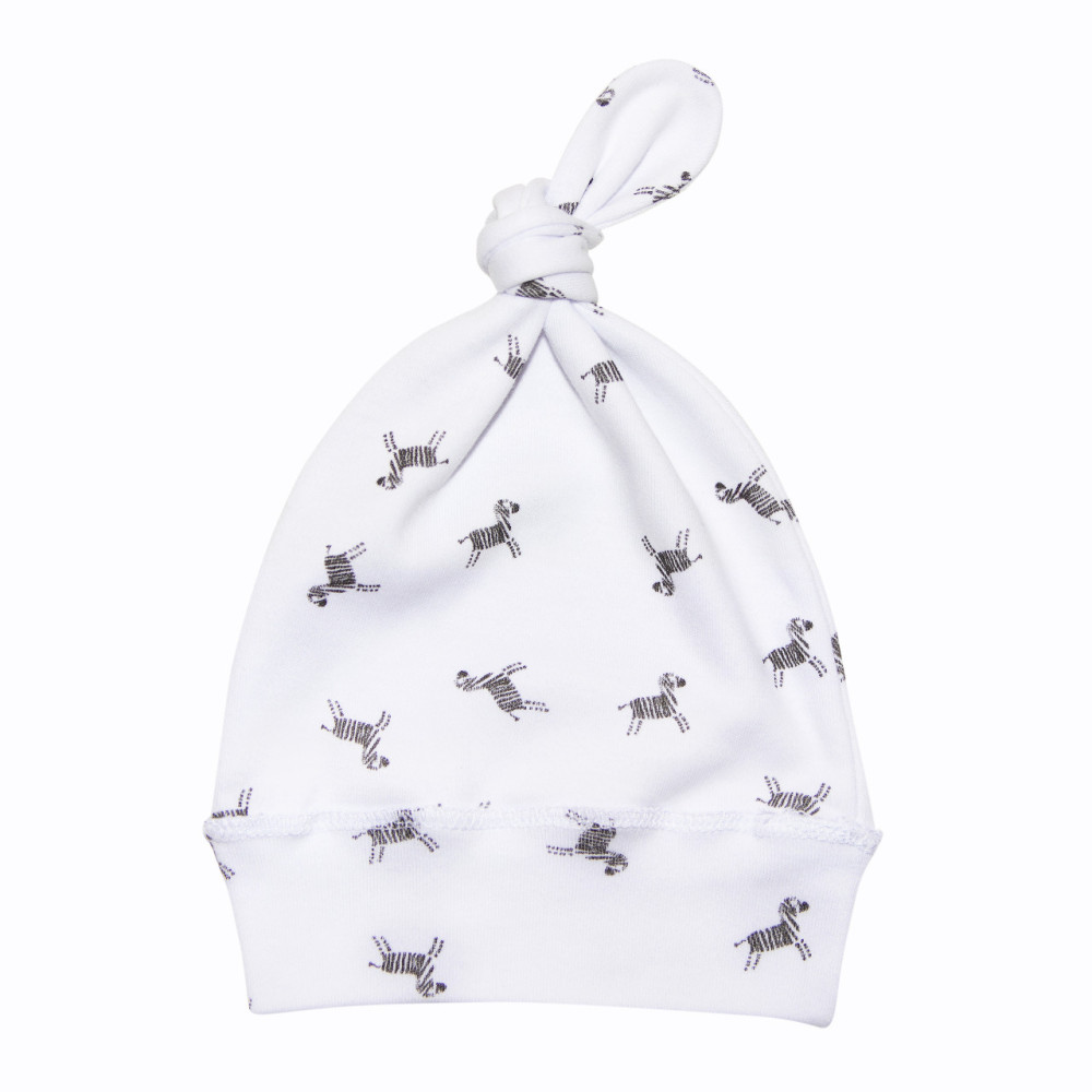 Шапочка-узелок "Cotton", Зебры
