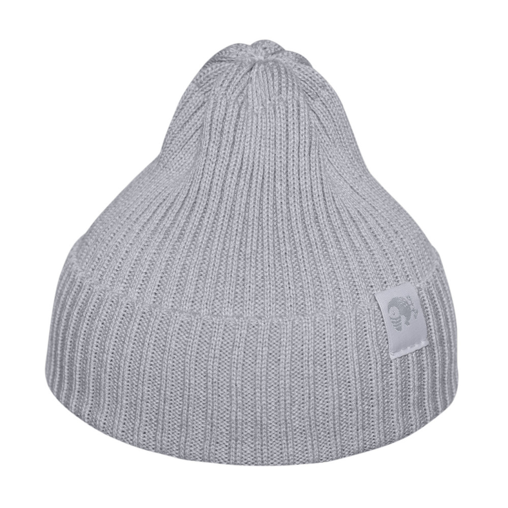 Вязаная шапочка для малыша Simple, Серая