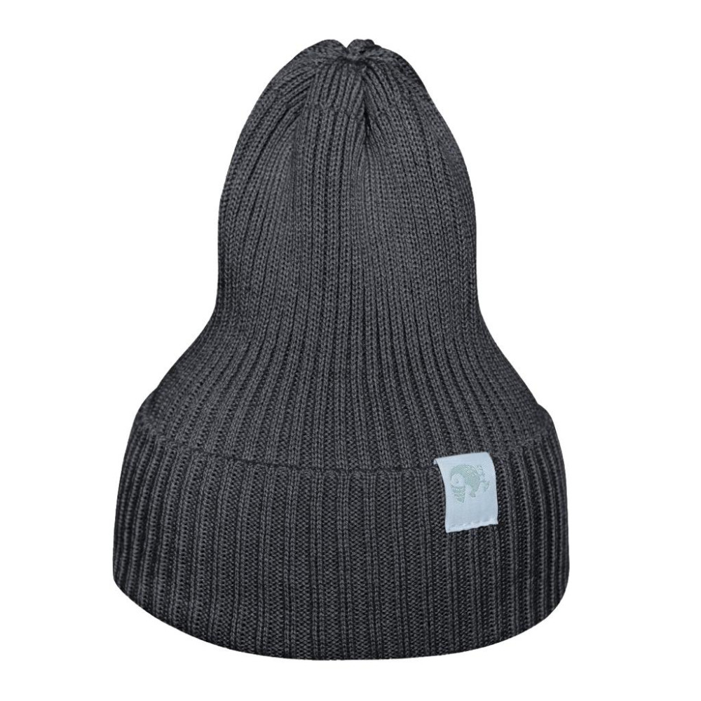 Вязаная шапочка для малыша Simple, Графит