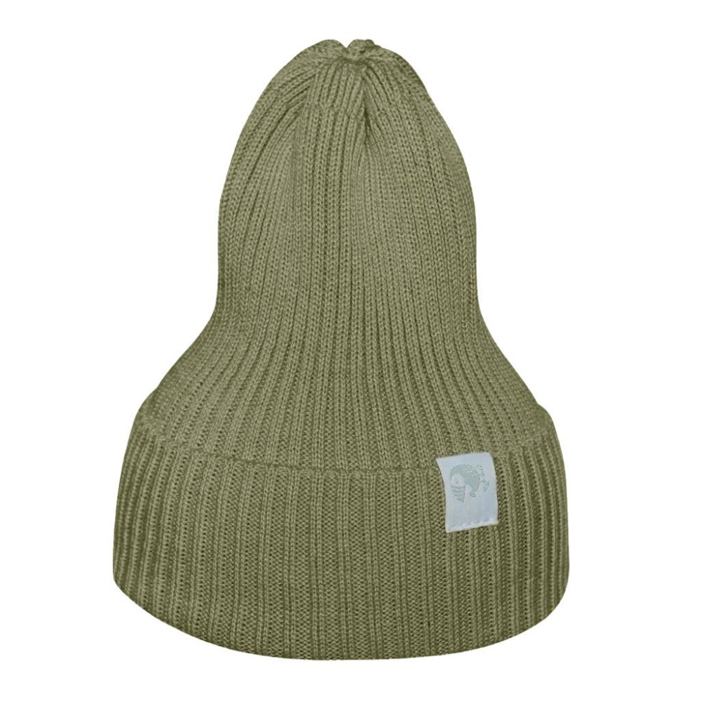 Вязаная шапочка для малыша Simple, Хаки