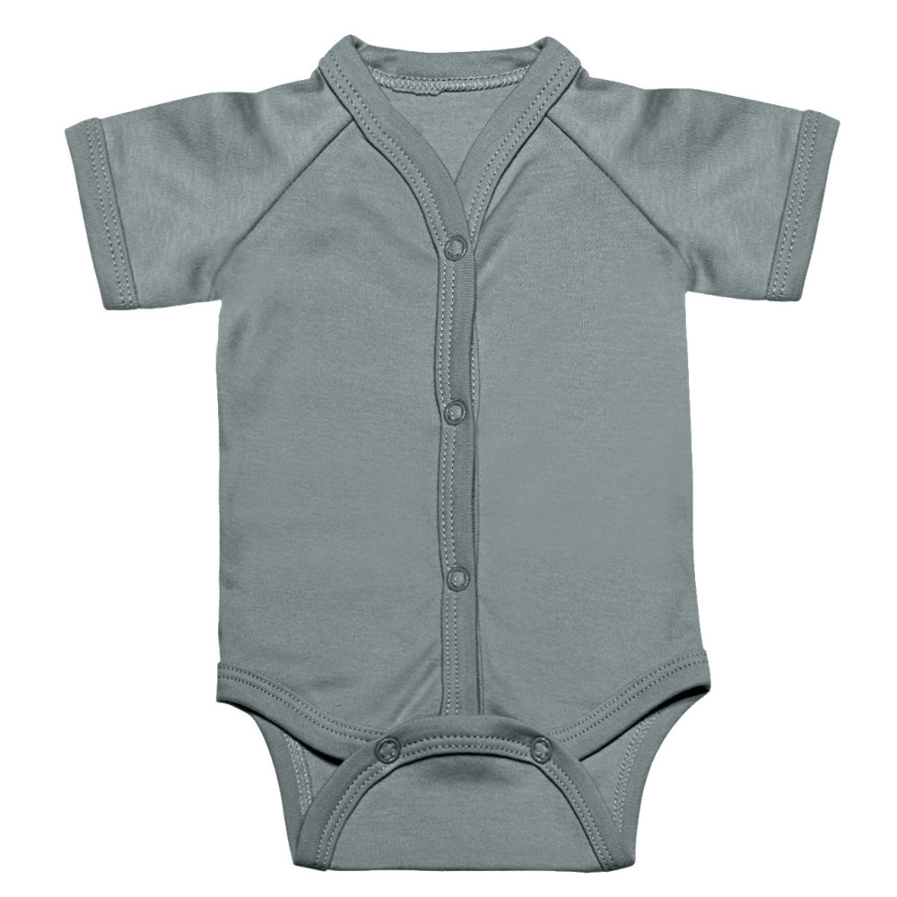 Боди на кнопочках "Cotton", Темно-зеленый