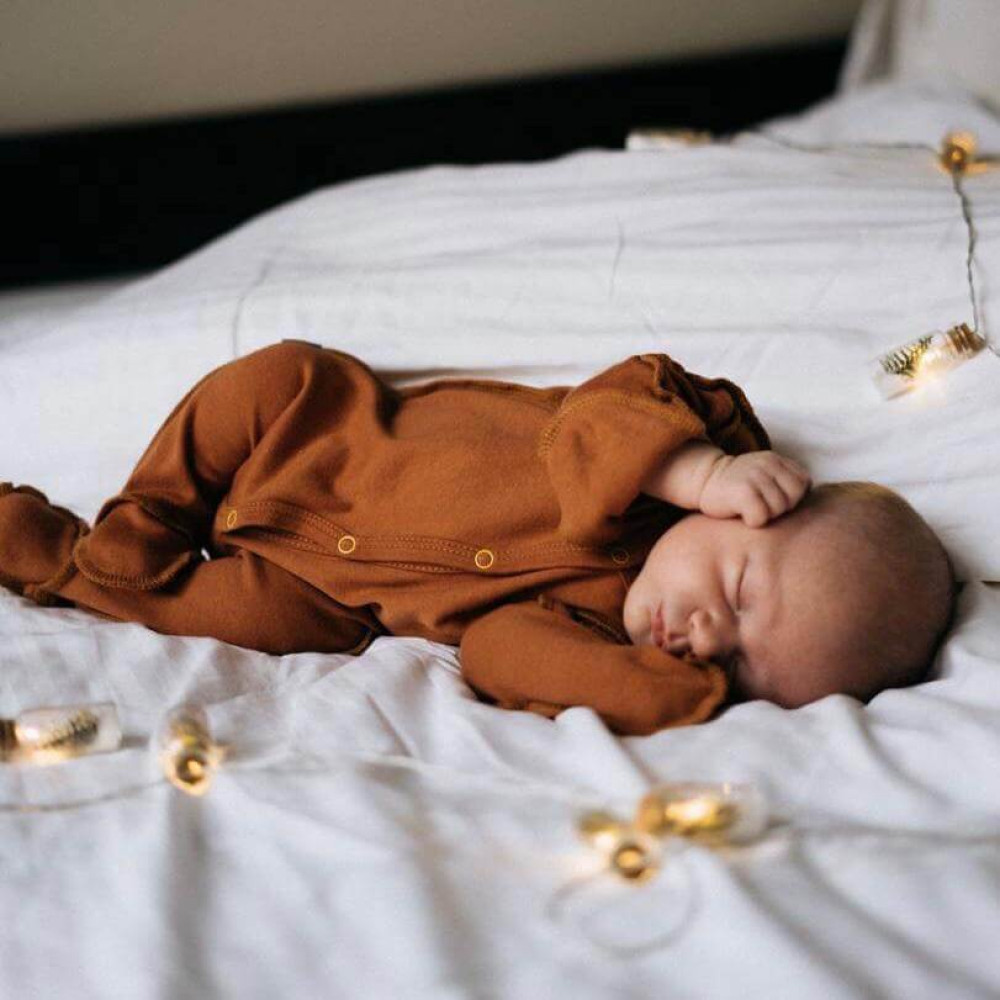 Слип для новорожденного "Cotton", Охра