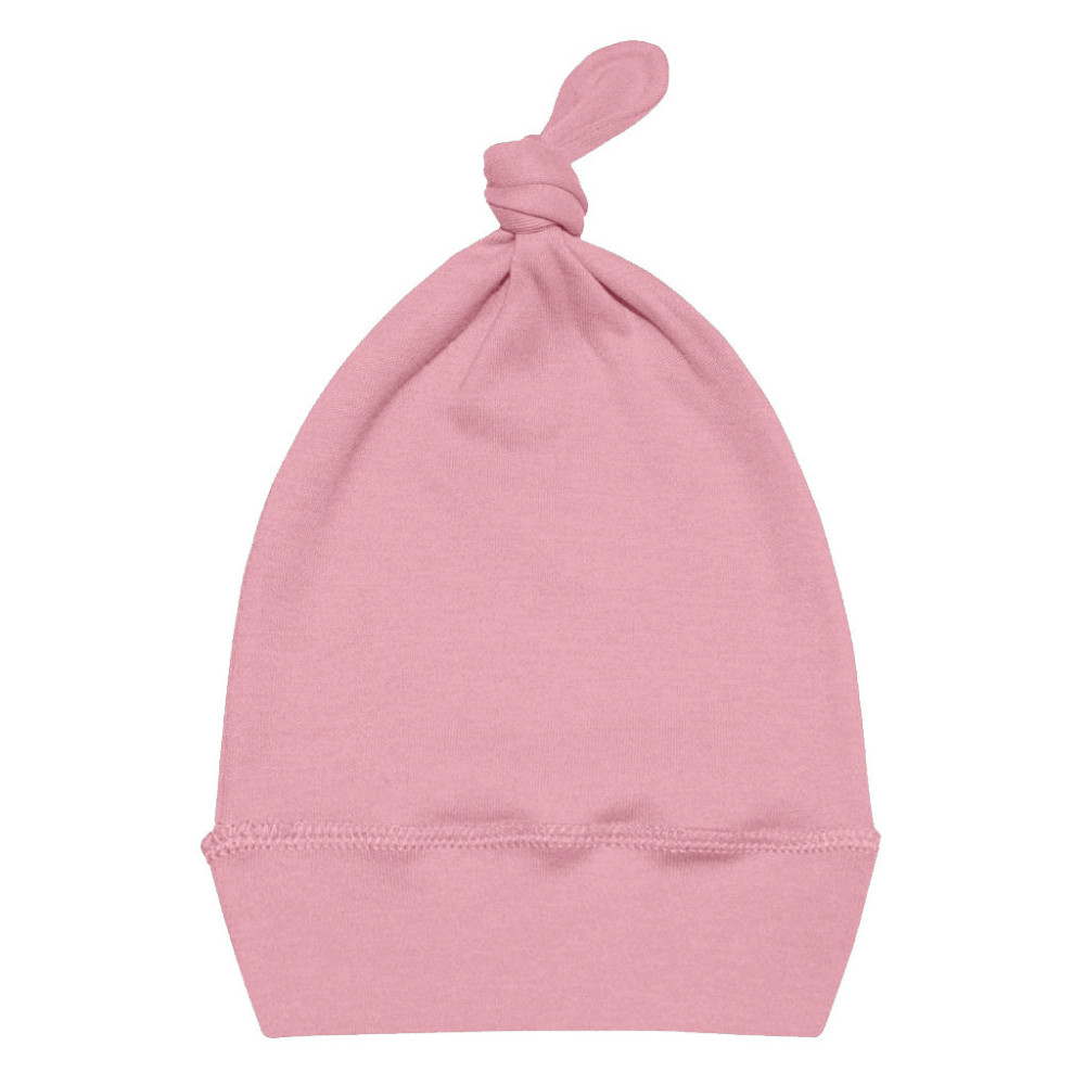 Шапочка-узелок "Cotton", Розовая