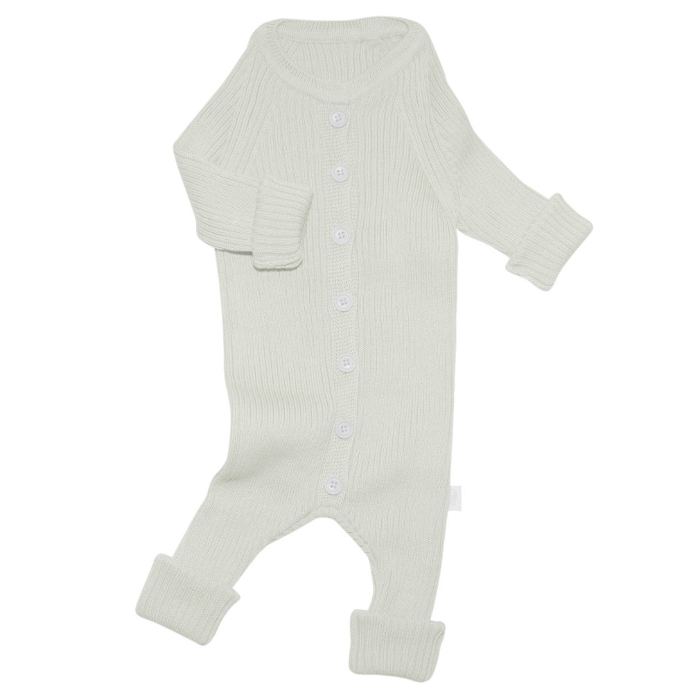 Вязаный комбинезон Simple, Экрю