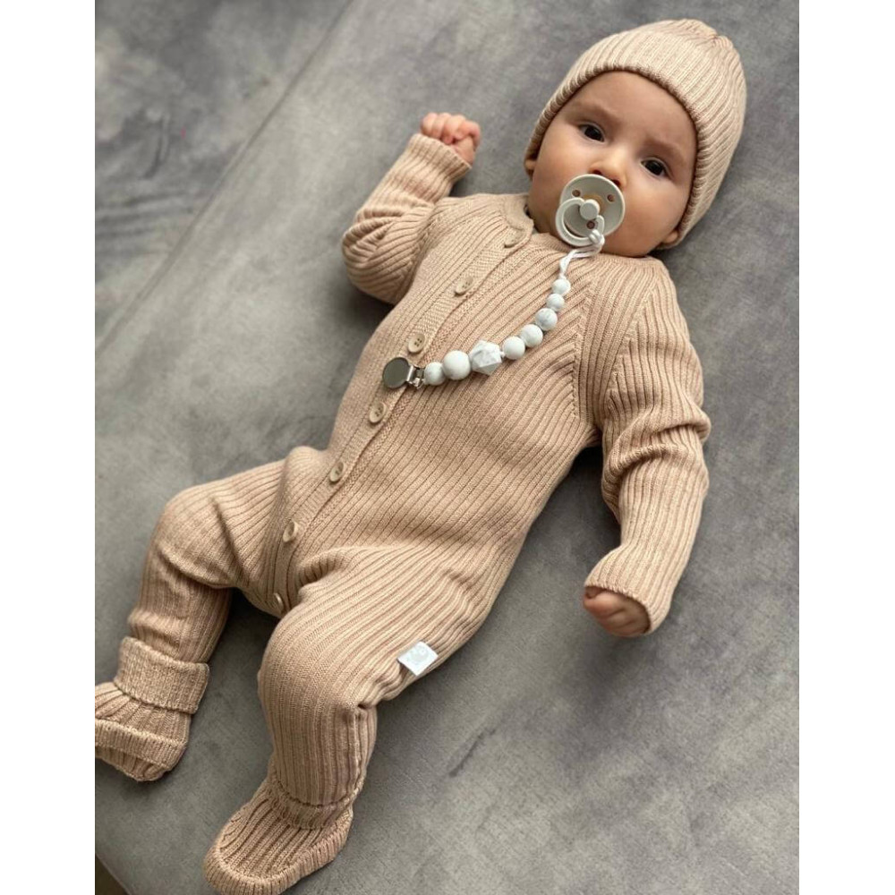 Вязаный комбинезон Simple, Бронза