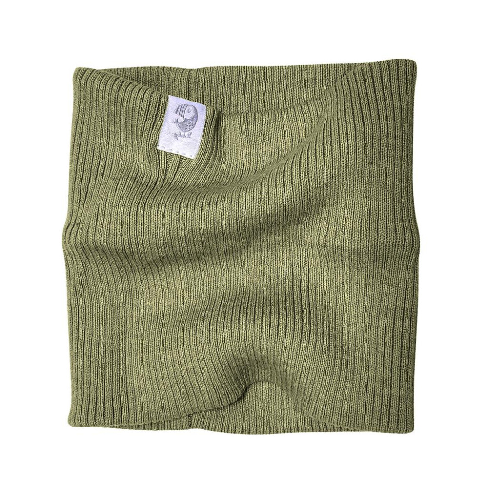 Снуд вязаный детский Simple, Хаки