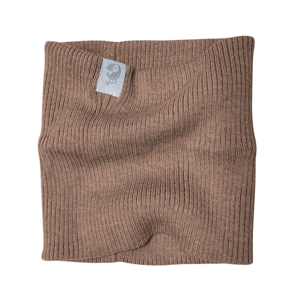 Снуд вязаный детский Simple, Шоколад