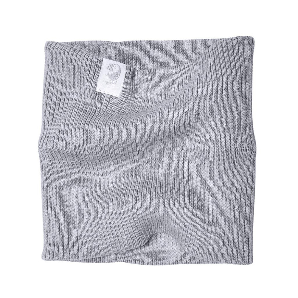 Снуд вязаный детский Simple, Серый