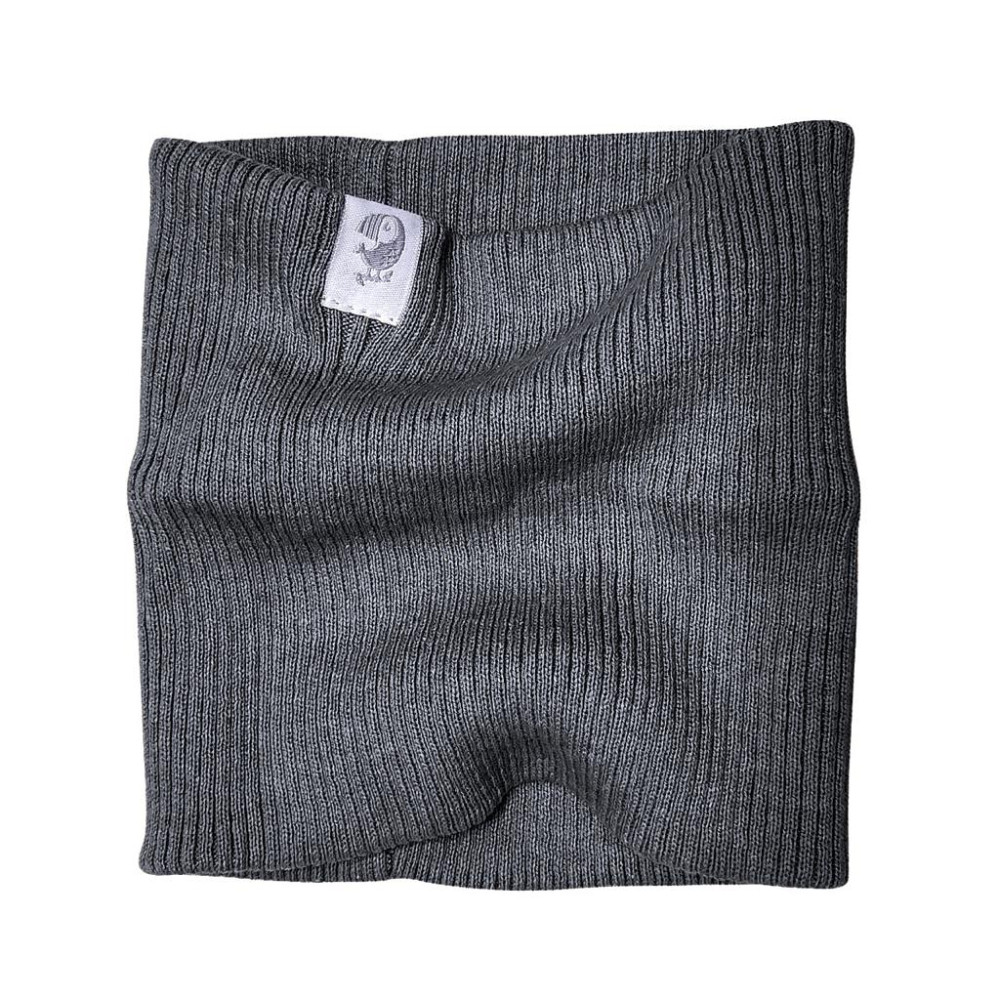 Снуд вязаный детский Simple, Графит
