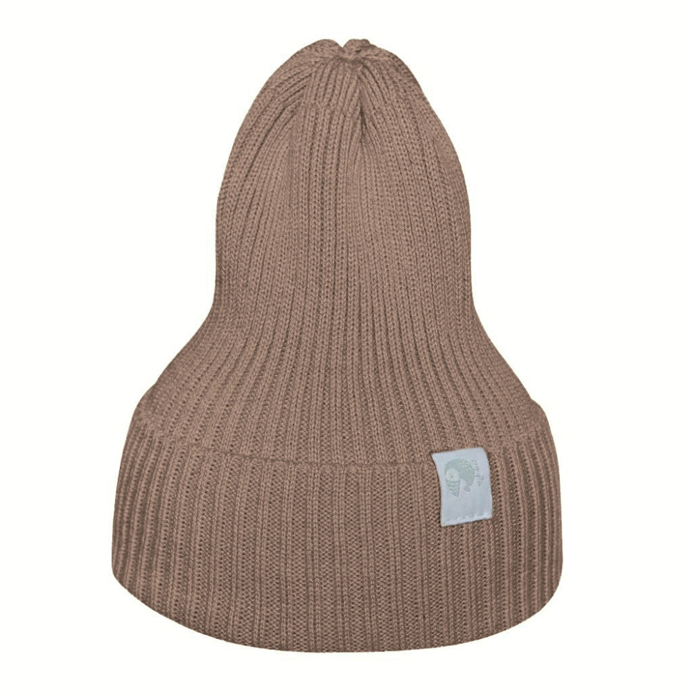 Вязаная шапочка для малыша Simple, Шоколад