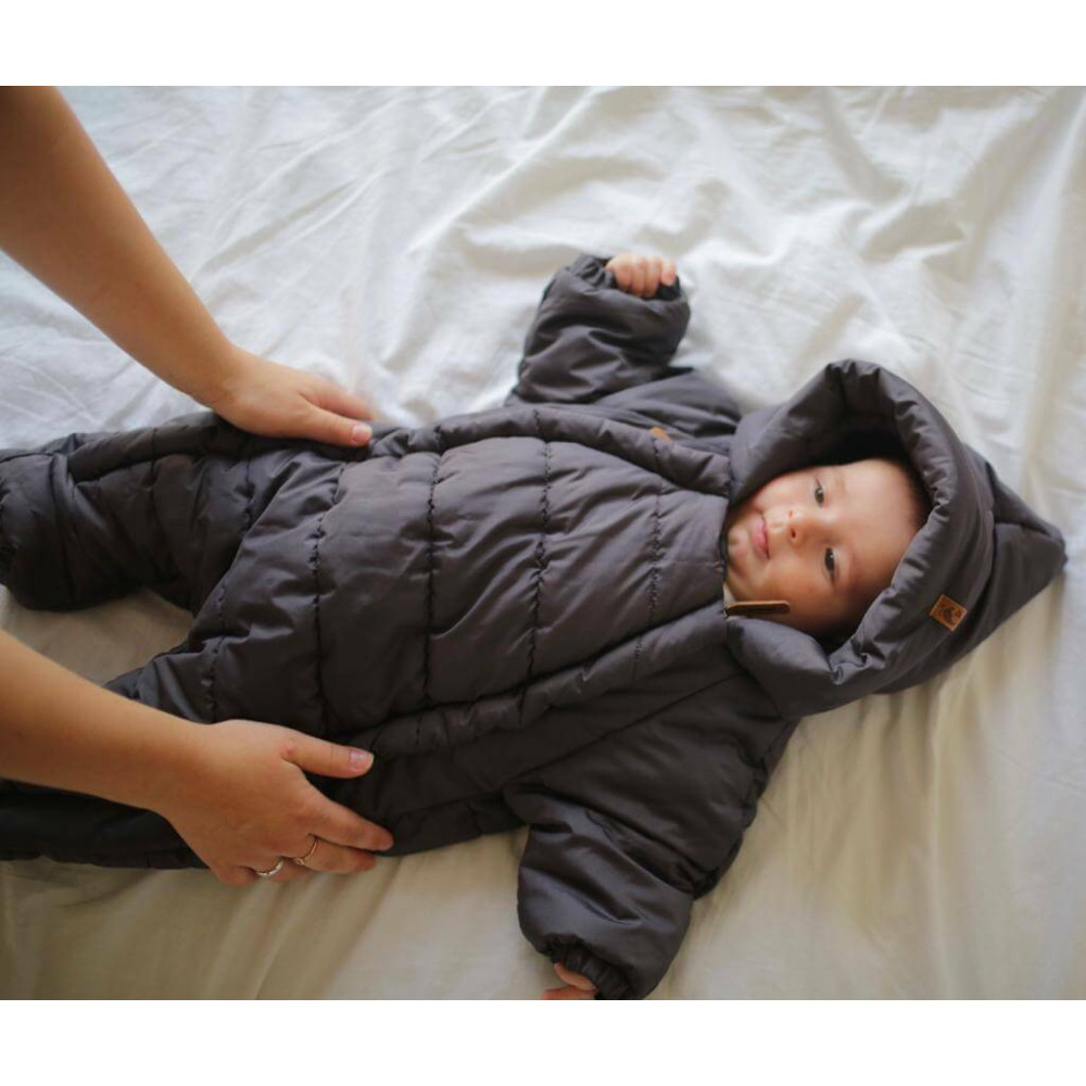 Демисезонный комбинезон "Dew", Графит