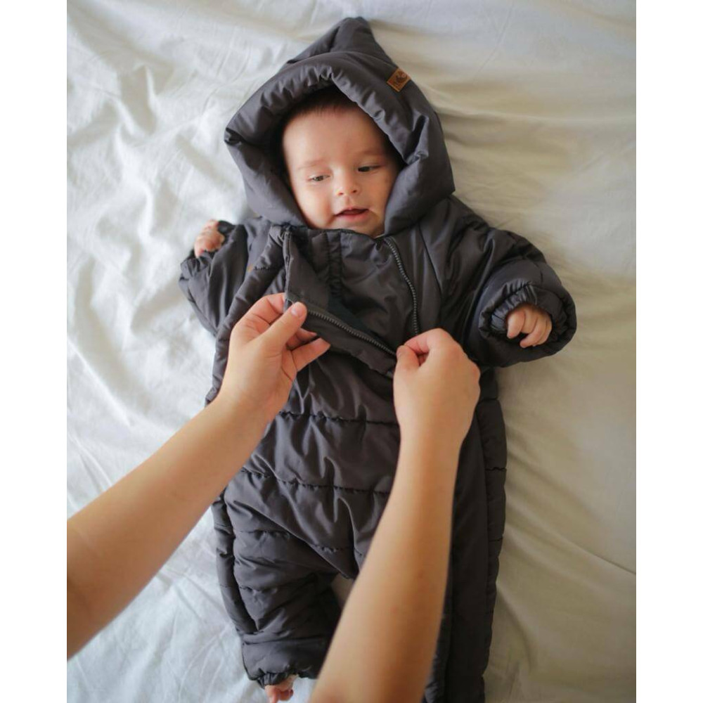 Демисезонный комбинезон "Dew", Графит