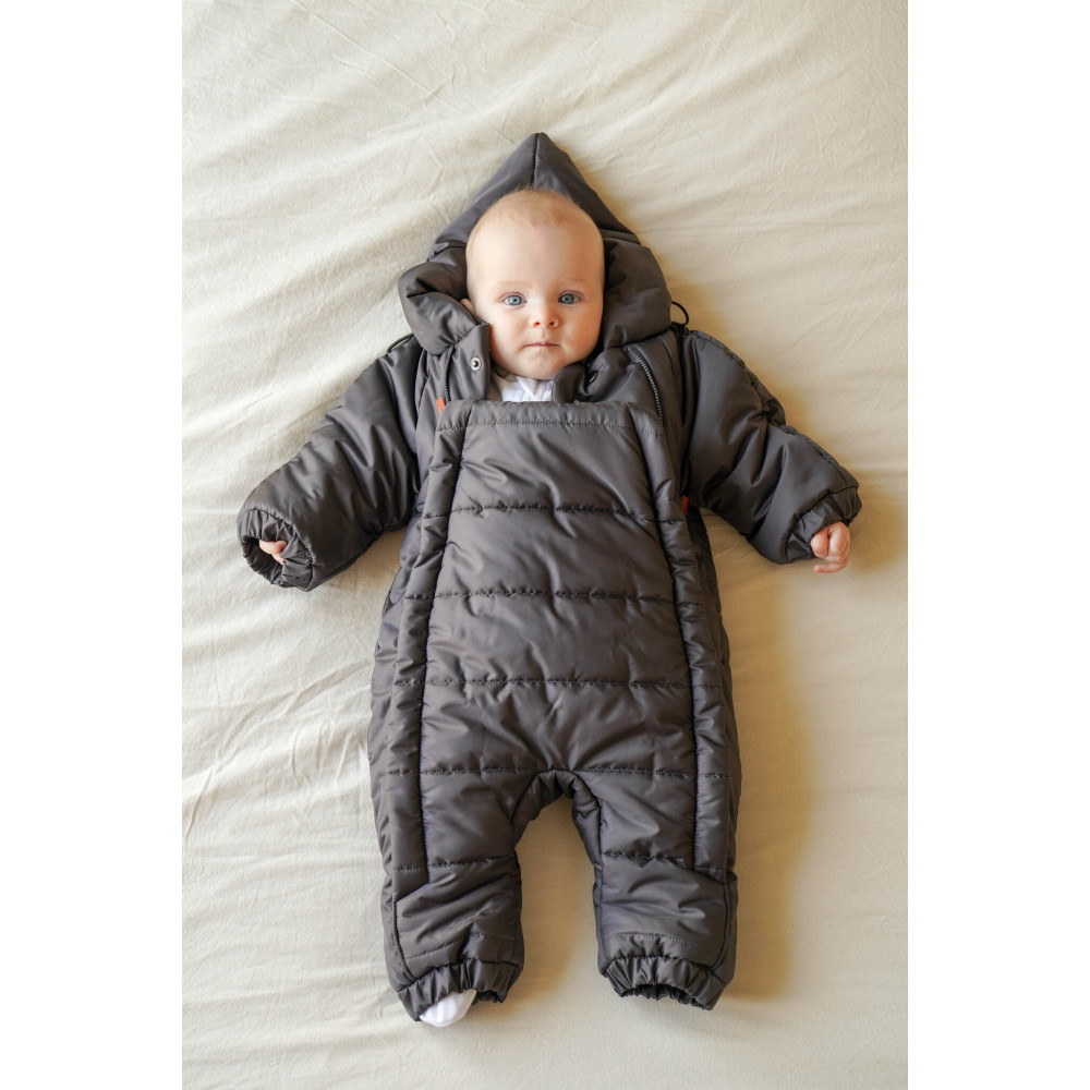 Демисезонный комбинезон "Dew", Графит