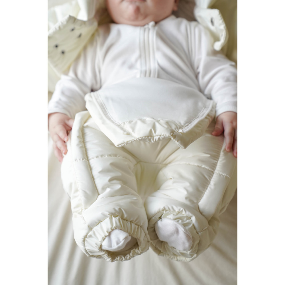 Демисезонный комбинезон "Dew", Экрю