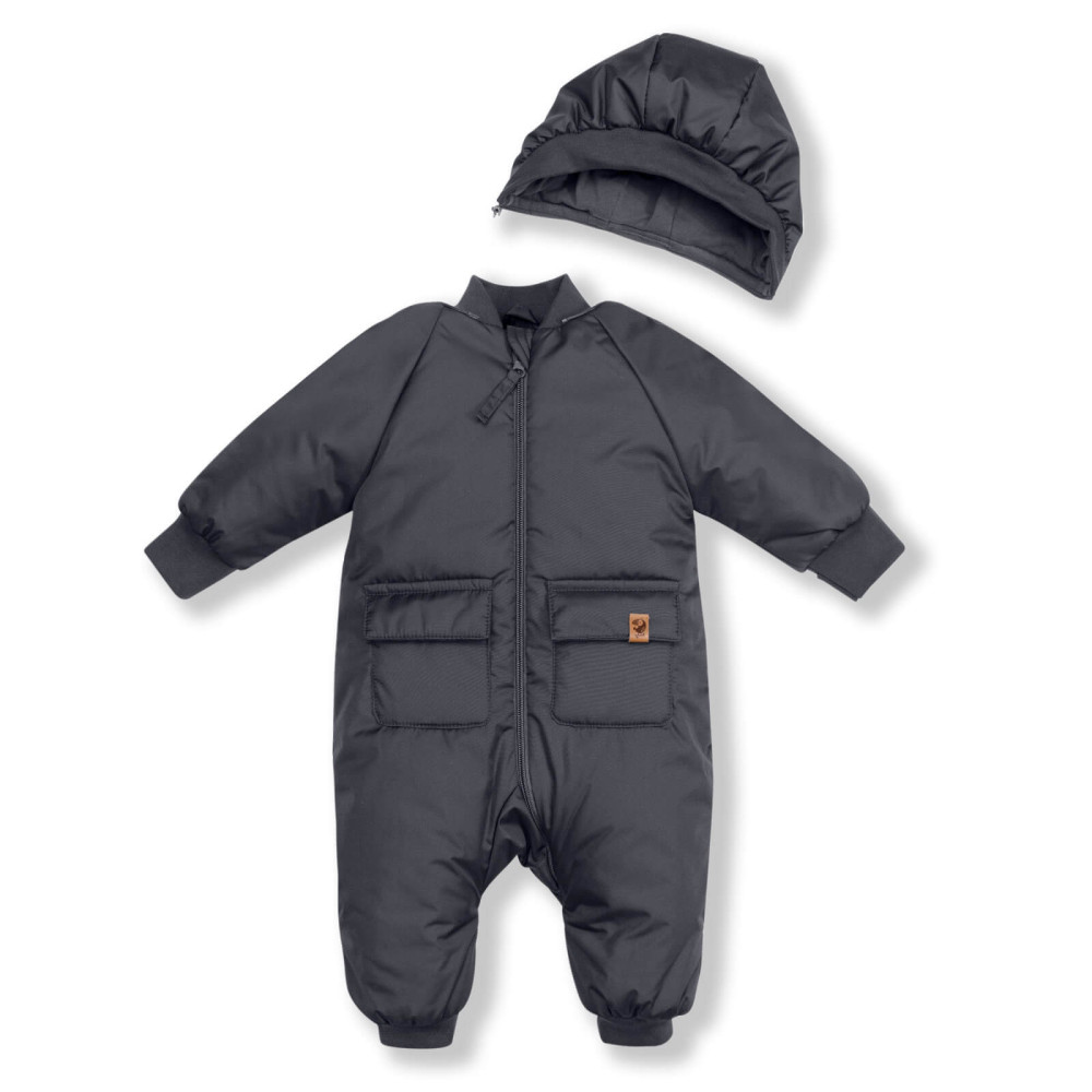 Демисезонный комбинезон "Bloom", Графит
