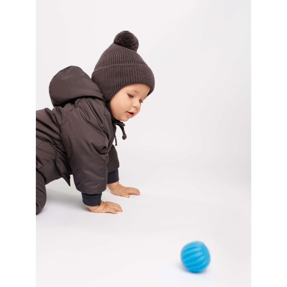 Демисезонный комбинезон "Bloom", Графит