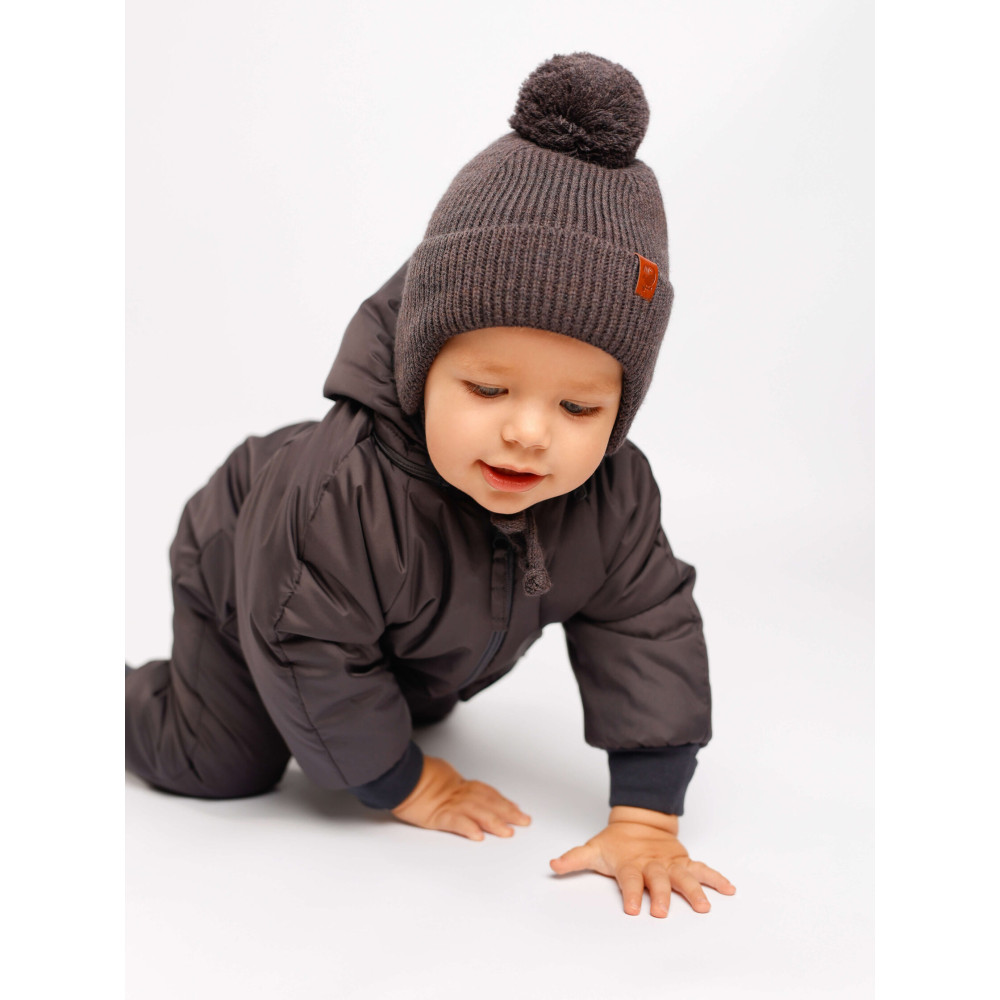 Демисезонный комбинезон "Bloom", Графит