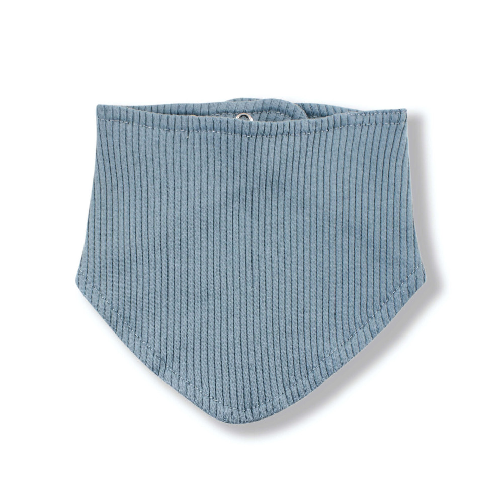 Комплект из 7 предметов в рубчик,  Серо-голубой