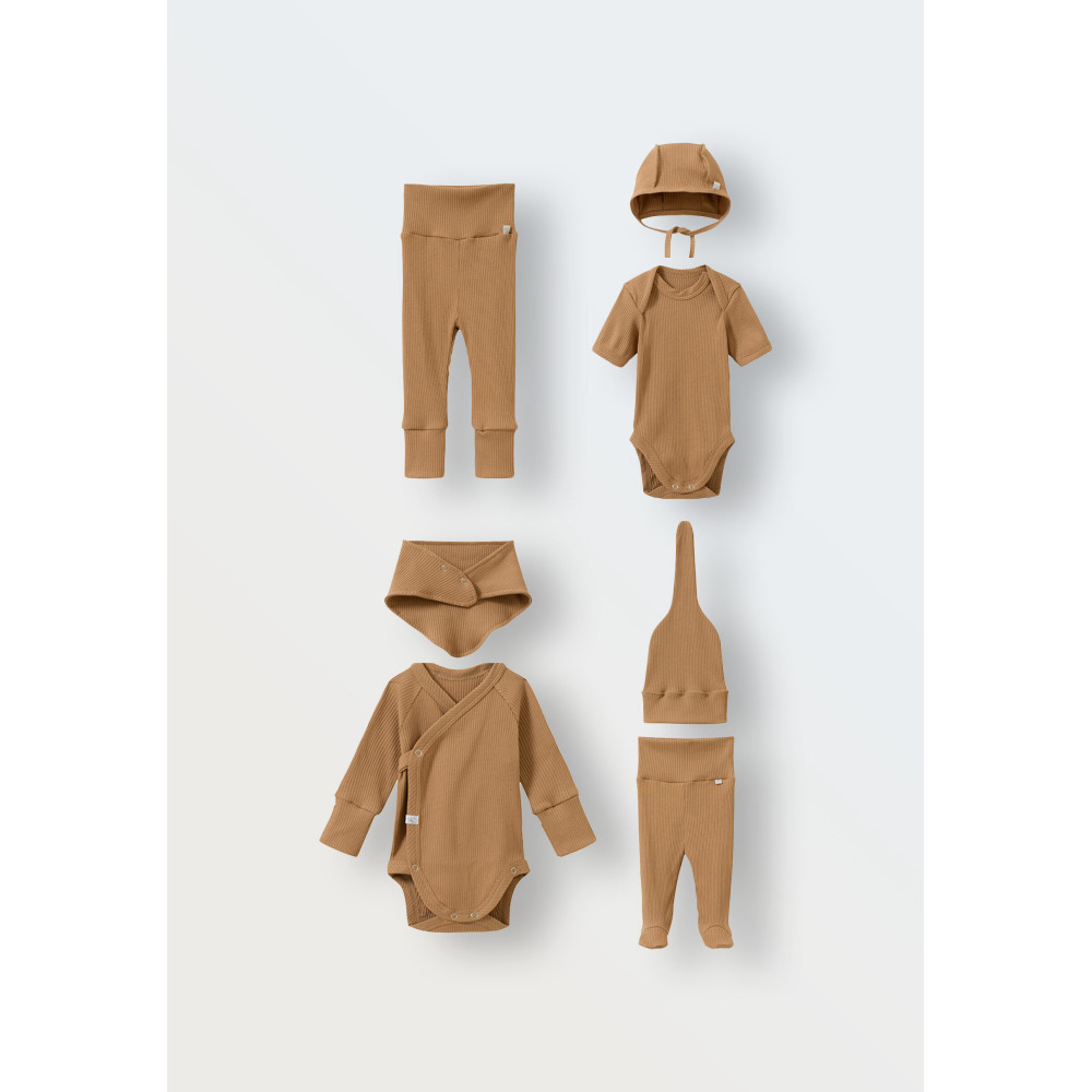 Комплект из 7 предметов в рубчик,  Бронза