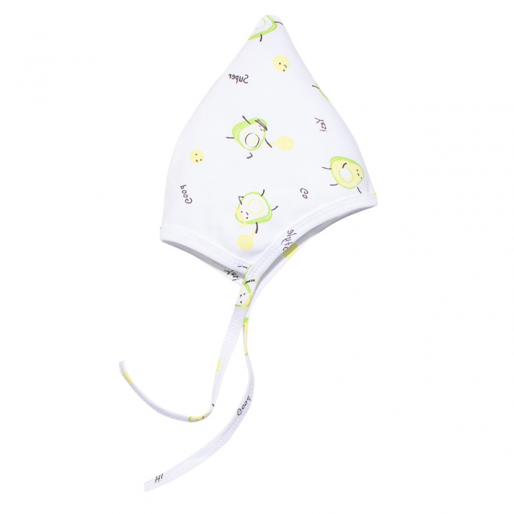 Шапочка для новорожденного "Гномик", Авокадо