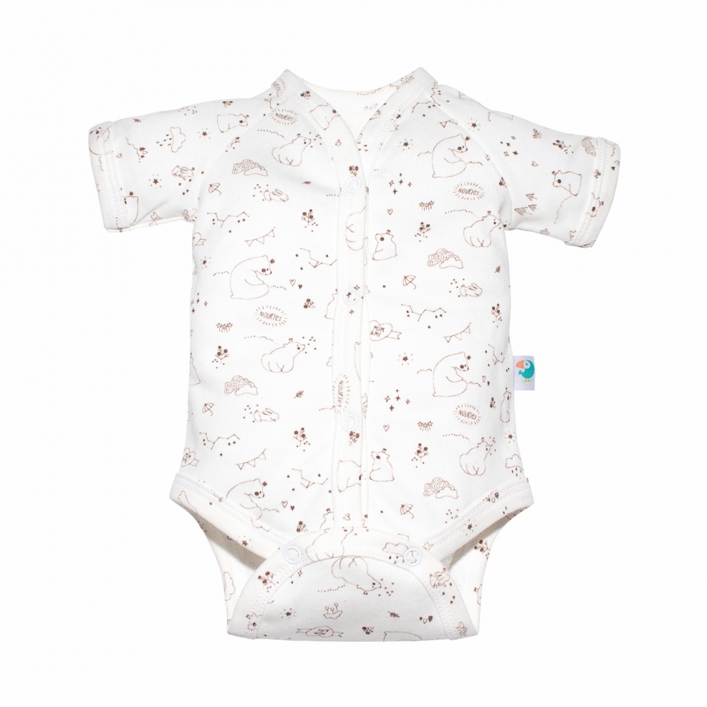 Боди на кнопочках "Cotton", Мишки