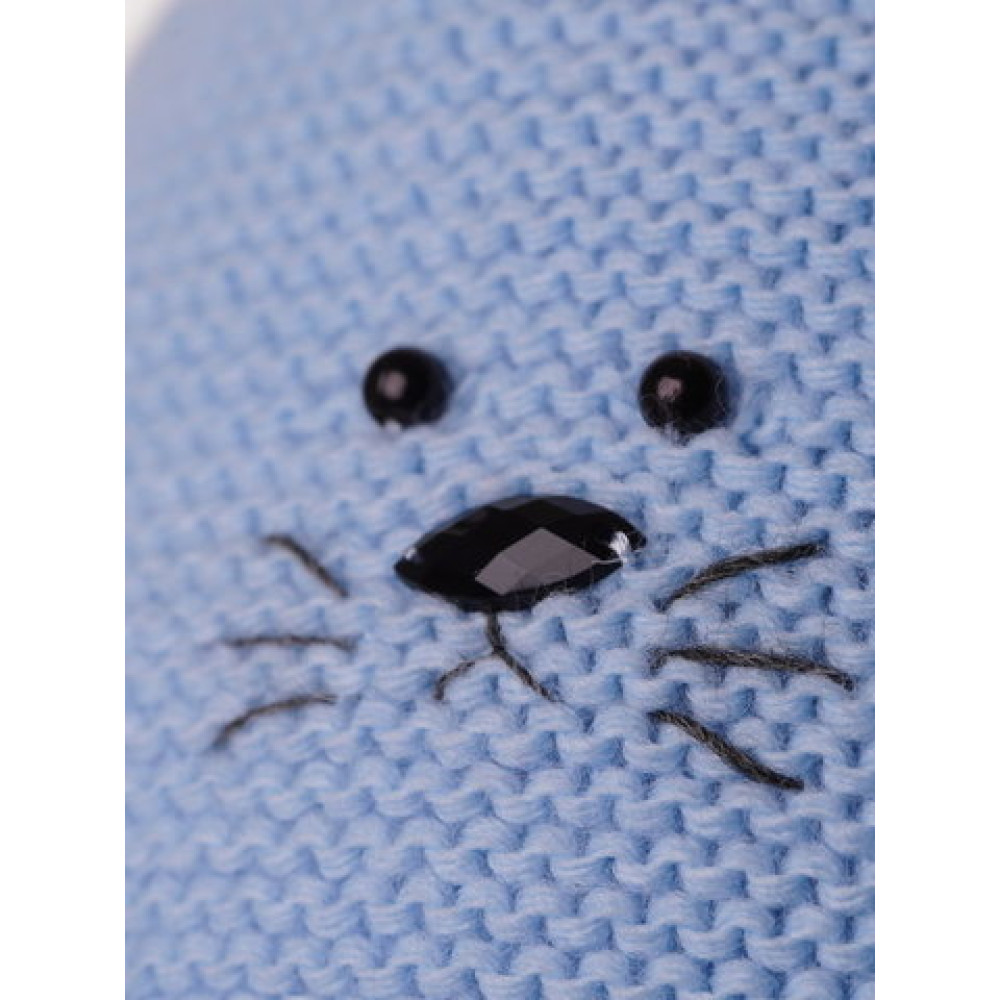 Демисезонная детская шапка "Умка- М лайт", Голубой